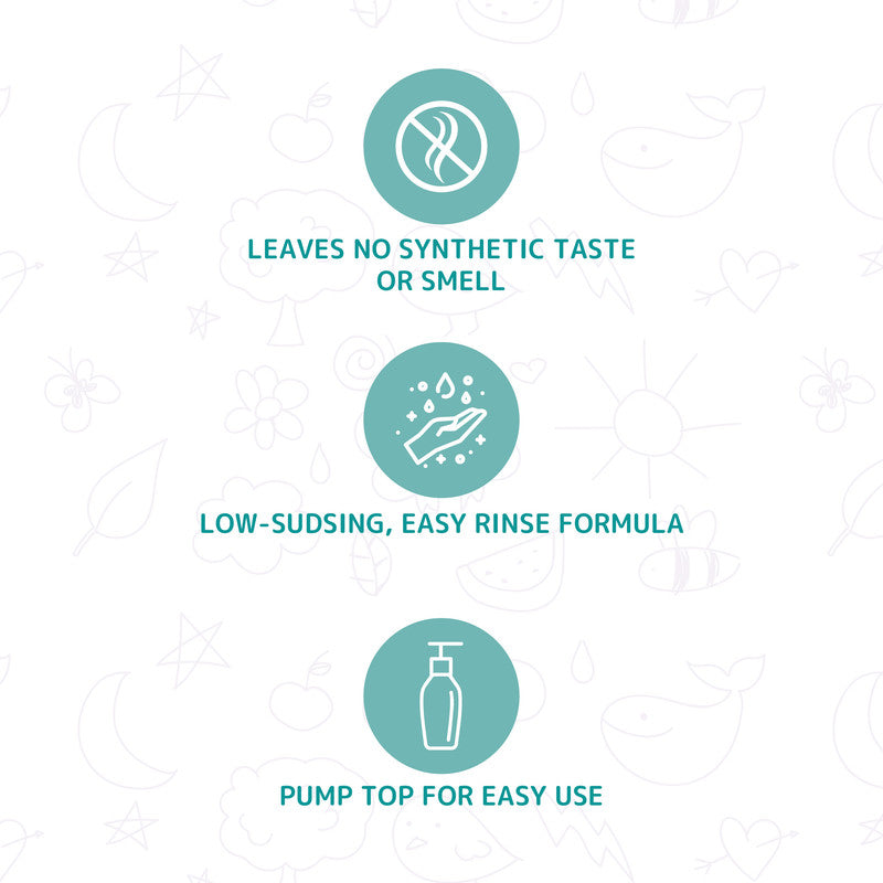 Friendly Organic Fragrance Free Baby Bottle & Feeding Utensil Wash - 500ml - Laadlee