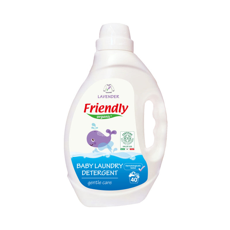 Friendly Organic Lavender Baby Laundry Detergent - 2000ml