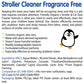Friendly Organic Fragrance Free Stroller & Car Seat Cleaner - 250ml