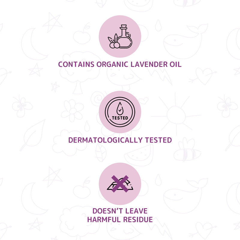 Friendly Organic Lavender Baby Laundry Detergent - 1000ml - Laadlee