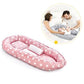 Babyjem Babynest with Support Pillows - Pink