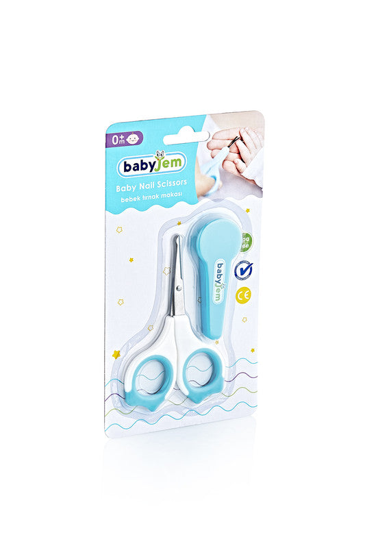 Babyjem Nail Scissors with Case Set - Blue