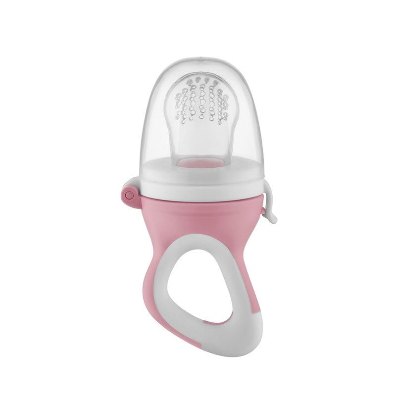 Babyjem Silicone Fruit & Vegetable Feeder - Pink - Laadlee