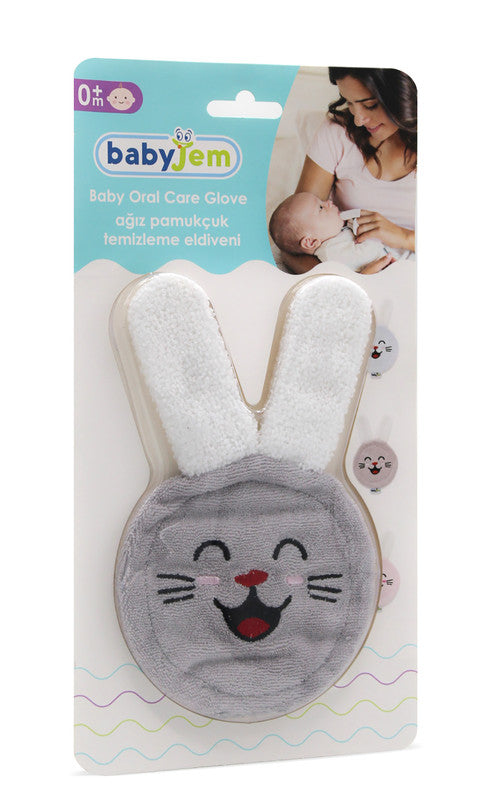 Babyjem Oral Care Glove - Grey