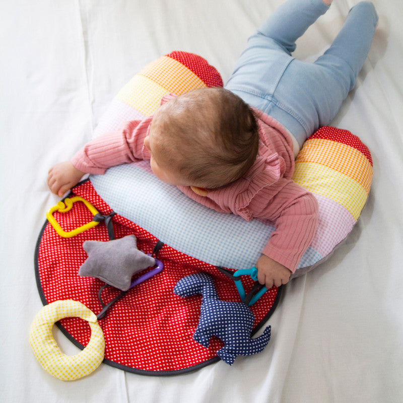 Babyjem Baby Tummy Time Pillow with Toys