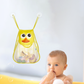 Babyjem Duck Shaped Bath Toy Organizer Bag - Yellow