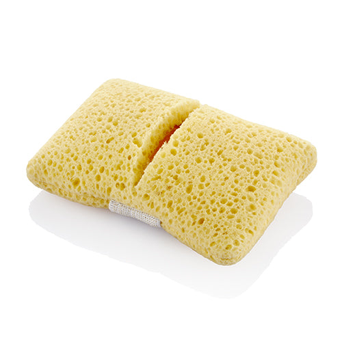 Babyjem Bath Sponge with Hand Grip - Yellow