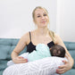 Babyjem Breast Feeding and Support Pillow - Blue