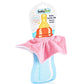 Babyjem Baby Bottle Bib - Pink - Laadlee