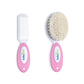 Babyjem Brush & Comb Set with Natural Bristle - Pink