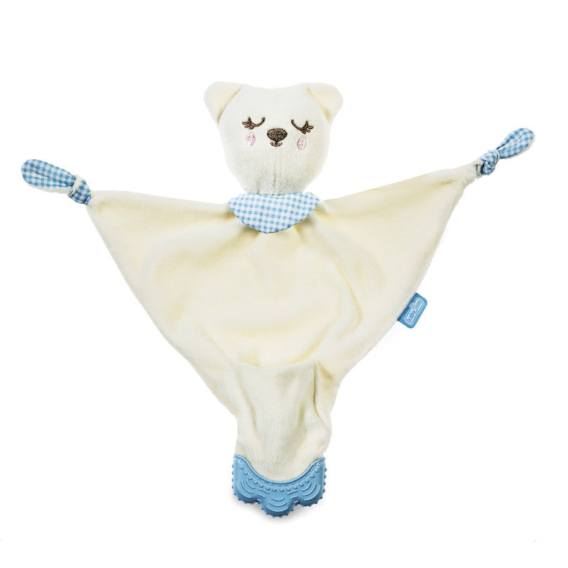 Babyjem Sleeping Friend Teether - Pink - Laadlee