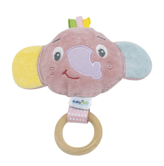 Babyjem Small Elephant Toy - Pink - Laadlee