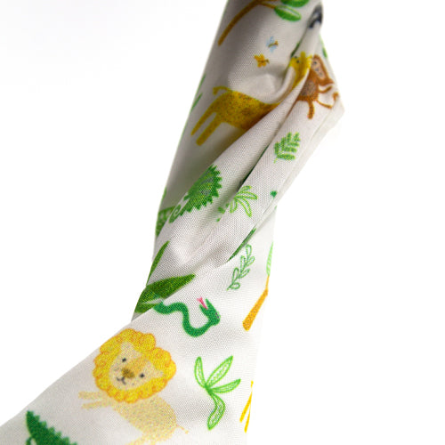 Babyjem Baby Teething Scarf & Tie - White - Laadlee