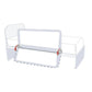 Babyjem Bedrail Barrier - White