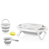 Babyjem Folding Bath Set - Grey