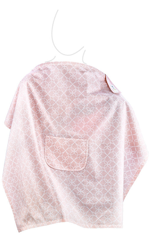 Babyjem Nursing Apron with Pocket - Pink