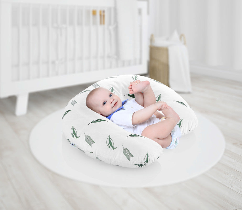 Babyjem Botanic Leaves Breast Feeding and Support Pillow