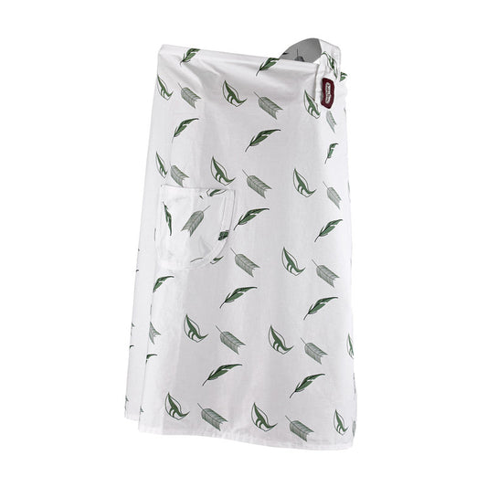 Babyjem Nursing Apron with Pocket - Botanic Leaves