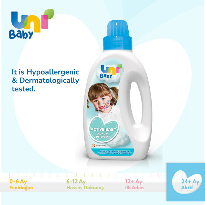 Uni Baby Active Laundry Detergent - 1500ml