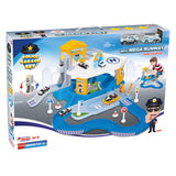 Dede 2 Level Police Station Garage Set Mega Pist