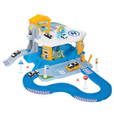 Dede 2 Level Police Station Garage Set Mega Pist