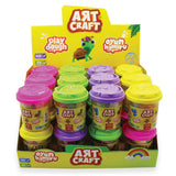 Dede Art Craft Dough Bucket 5 Rolls x 20gm W/1 Mould