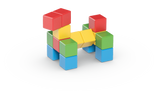 Geomag Magicube Fullcolor Try Me Building Blocks Set - 16Pcs