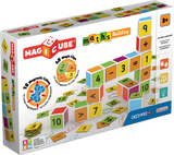 Geomag Magicube Math Building Magnet Recycled Clips - 61Pcs