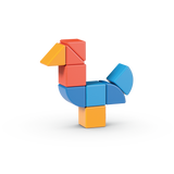 Geomag Magicube 3 Shapes Magnetic Blocks - 9Pcs