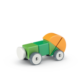 Geomag Magicube 4 Shapes Magnetic Blocks And Wheels - 13Pcs