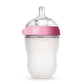 Comotomo Natural Feel Baby Feeding Bottle 250ml - Pink