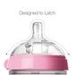 Comotomo Natural Feel Baby Feeding Bottle 150ml - Pink (Pack Of 2) - Laadlee