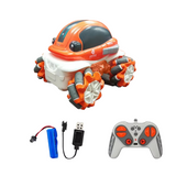 Stem 1:36 Light Vinyl Stunt Car 1Pc - Orange (Style May Vary)