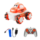 Stem 1:36 Light Vinyl Stunt Car 1Pc - Orange (Style May Vary)