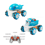 Stem 1:36 Light Vinyl Stunt Car 1Pc - Blue (Style May Vary)