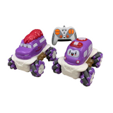 Stem 1:36 Light Vinyl Stunt Car 1Pc - Purple (Style May Vary)