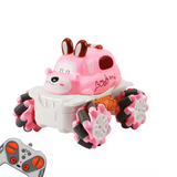 Stem 1:36 Light Vinyl Stunt Car 1Pc - Pink (Style May Vary)