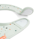Done By Deer Bib W/Velcro 2-Pack Croco - Green