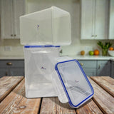 Astro Fit & Lock 2-pcs Set Square Container 2700ml