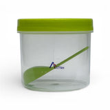 Astro Store Well PP Container with Spoon 500ml - Green