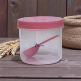 Astro Store Well PP Container with Spoon 500ml - Pink