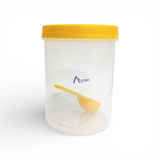 Astro Store Well PP Container with Spoon 750ml - Yellow
