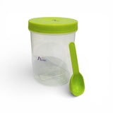 Astro Store Well PP Container with Spoon 750ml - Green