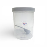 Astro Store Well PP Container with Spoon 750ml - Grey