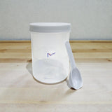Astro Store Well PP Container with Spoon 750ml - Grey