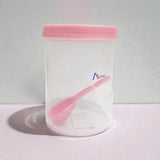 Astro Store Well PP Container with Spoon 750ml - Pink