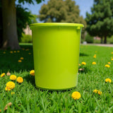 Astro Clear Bin Medium Dust Bin 5400ml - Green