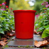 Astro Clear Bin Medium Dust Bin 5400ml - Red
