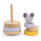 Trixie Wooden Stacking Toy - Mrs. Mouse