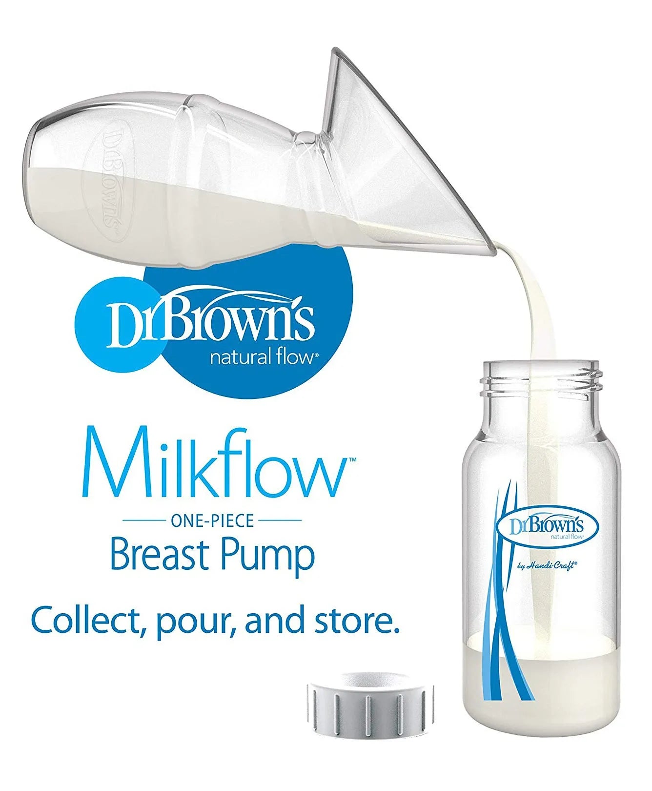 Dr. Brown's Silicone Breast Pump - Pack of 2